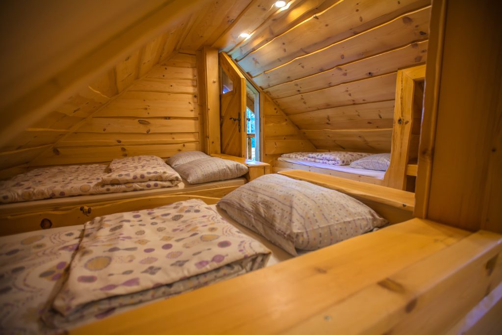 wood cabin forest cozy